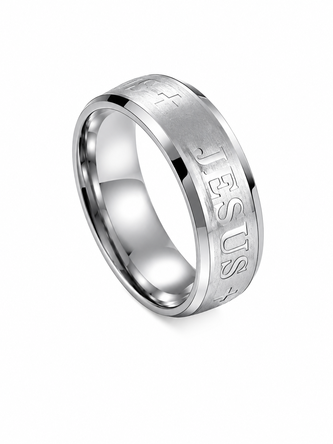 Silber Ring Jesus