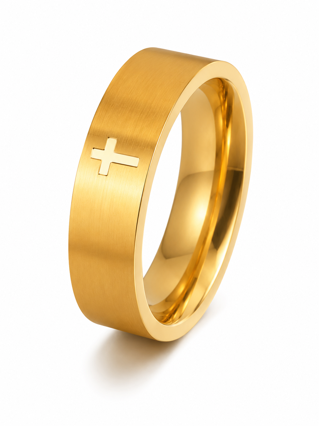 Ring Gold Kreuz
