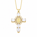 Maria Kreuzkette Gold