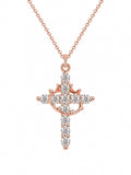 Rose Gold Kreuzkette